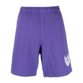 Sporty & Rich logo-print shorts - Purple