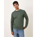 Selected sweatshirt in green