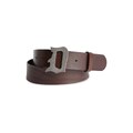 DONDUP letter-buckle leather belt - Brown