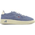 Autry Medalist Low perforated suede sneakers - Blue