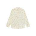 GANNI floral-print blouse - Neutrals