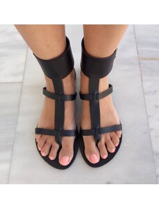 Grecian Sandals Gladiator Leather Sandals - Multiple Colors