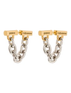 Rabanne chain-link earrings - Gold