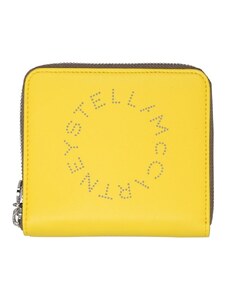 Stella McCartney Stella Logo zip-around wallet - Yellow - GLAMI.eco