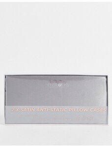 Easilocks Satin Pillow Duo in Silver-No colour