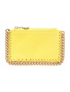 Stella McCartney Stella Logo zip-around wallet - Yellow - GLAMI.eco