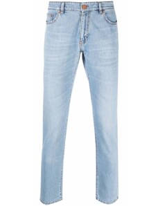 Nudie Jeans Co Skinny Lin skinny fit jeans in indigo victim-Blue - GLAMI.eco