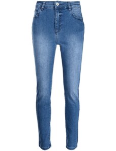 TWINSET faded-effect jeans - Blue