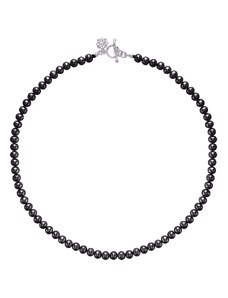 DOWER AND HALL pearl-detail necklace - Silver