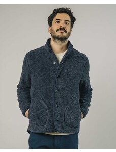 Fleece Jacket Petrol - Organic Cotton - Brava Fabrics