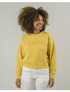 Dance Sweatshirt Ochre - Organic Cotton - Brava Fabrics