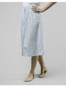 Camou Blue Skirt - Organic Cotton - Brava Fabrics