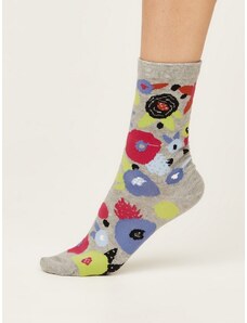 Thought Fashion UK Bavlněné ponožky Abstract grey 37-40