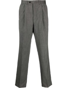 Valentino Garavani Pre-Owned 1980s pinstriped tailored trousers - Grey