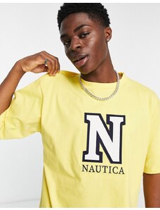 Nautica Competition Nautica archive clarkeson t-shirt in yellow