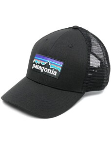 Patagonia logo patch cap - Black