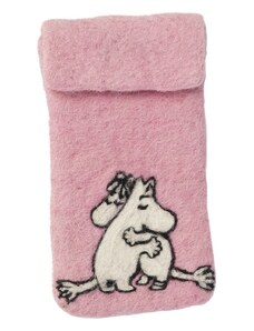 Klippan Švédsko Pouzdro na iPhone Moomin pink love 17,5x10