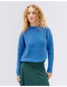 Thinking MU Blue Hera Knitted Sweater BLUE