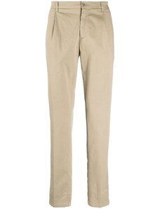 ASPESI pleat-detail straight-leg trousers - Neutrals