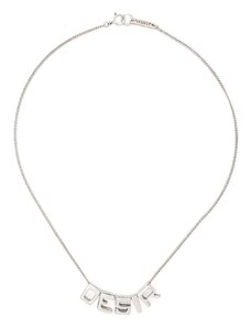 ISABEL MARANT letter-charm necklace - Silver