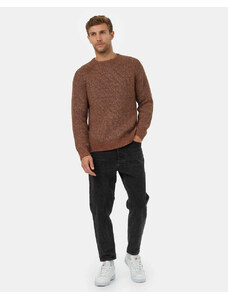 tentree Highline Wool Crew Sweater (SEPIA TWIST)