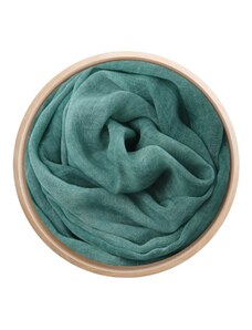 InnBamboo Itálie Dámský šátek Tinta Unita 69 blue green