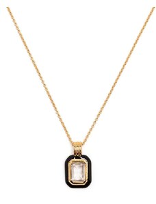 Missoma crystal quartz-pendant necklace - Gold