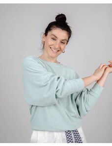 Brava Fabrics Raglan Sweater Light Morera - Organic Cotton