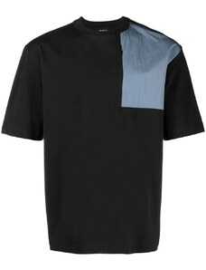 There Was One chest-pocket short-sleeve T-shirt - Black