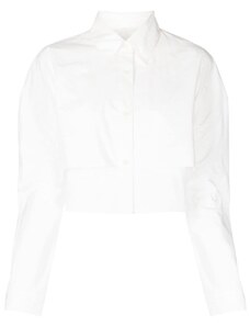 JNBY cropped cotton shirt - White