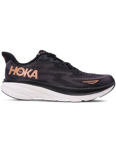 HOKA logo-patch sneakers - Black