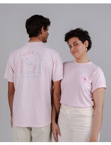 Brava Fabrics T-Shirt Miami Vice for Life Pink - Organic Cotton