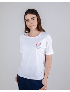 Chill Pill Oversize T-Shirt White - Organic Cotton - Brava Fabrics