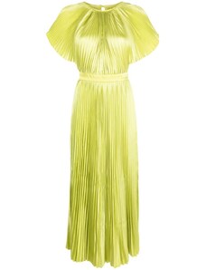 L'IDÉE Orchestra pleated gown - Green
