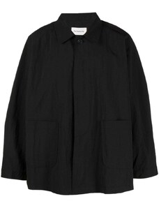The Frankie Shop Kabo shirt jacket - Black
