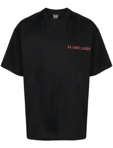 44 LABEL GROUP graphic-print cotton T-shirt - Black
