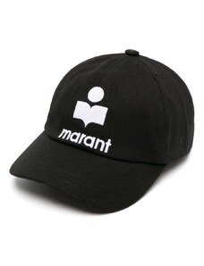 ISABEL MARANT Tyron logo-embroidered baseball cap - Black