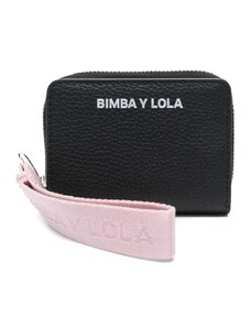 Bimba Y Lola Logo-lettering Leather Wallet in Red