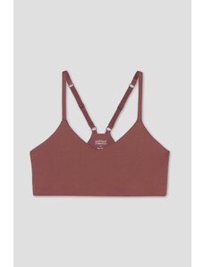 Girlfriend Collective + Black Cleo Halter Bra