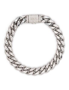 BOTTEGA VENETA Two Tone Braided & Chain Bracelet - GLAMI.eco