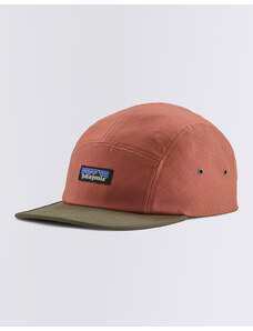 Patagonia P-6 Label Maclure Hat Burl Red