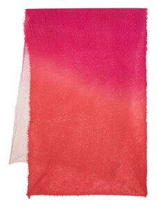 MOULETA frayed cashmere scarf - Pink