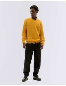Thinking MU Mustard Julio Knitted Sweater MUSTARD