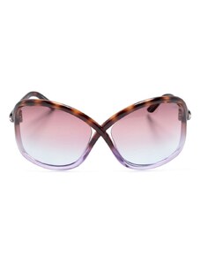 TOM FORD Eyewear Bettina oversize sunglasses - Brown
