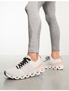 On Running ON Cloudswift 3 trainers in ivory and rose-White