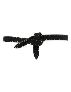 ISABEL MARANT studded leather belt - Black