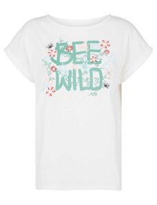 People Tree Bee Wild Print Tee - 100% organic cotton