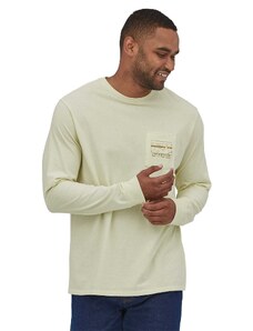 Patagonia M's L/S '73 Skyline Pocket Responsibili-Tee - Recycled Cotton & Recycled PET