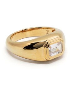 Missoma Stone Dome ring - Gold