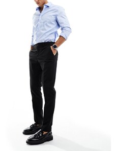 Selected Homme slim smart trouser in black
